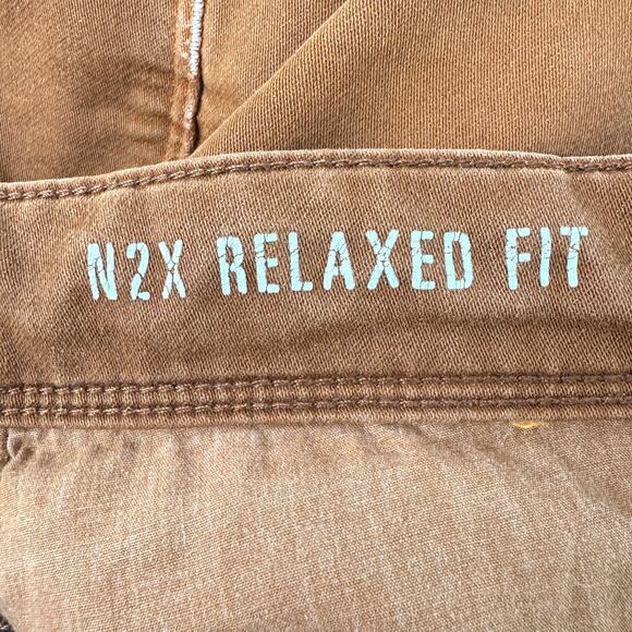 Du/er Men's No Sweat Pants Size 30 X 32 Relaxed Fit Tapered Cotton Blend Amber - Picture 6 of 11